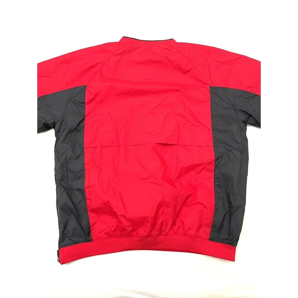 Vintage Y2K Nike Georgia Bulldogs UGA Center Swoosh Windbreaker Pullover XL Red